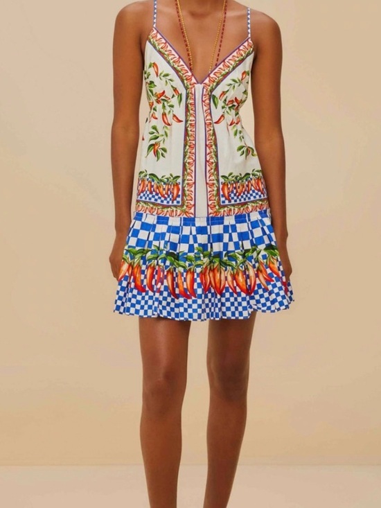FARM Rio Dresses & Skirts - NWT FARM RIO PICNIC PEPPERS AINIKA MINI DRESS